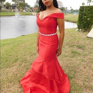 Gorgeous Red Mermaid Dress